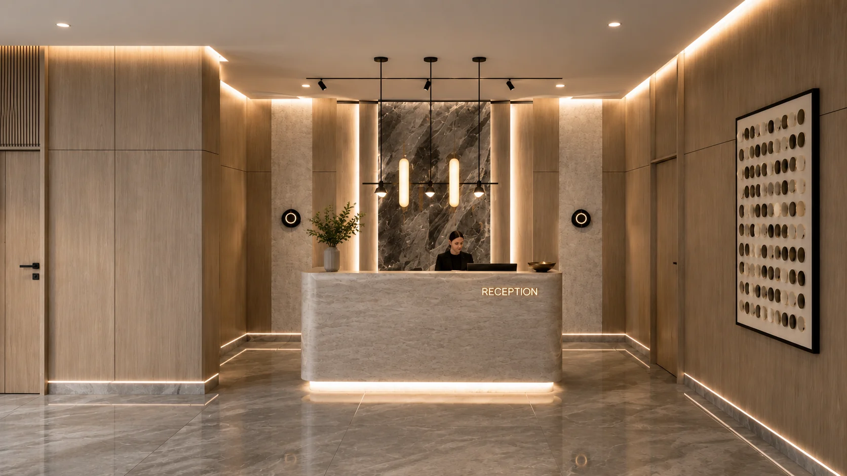 Concierge reception